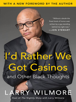 I'd Rather We Got Casinos - ebook